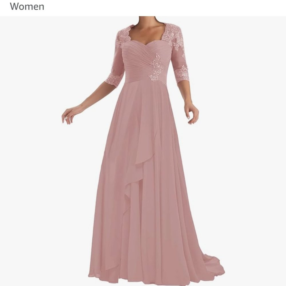 Blush Mother of the Bride Dress